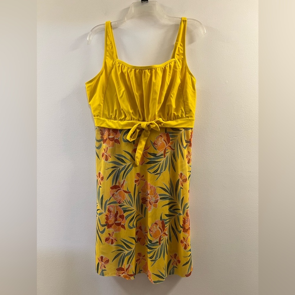 Hanna Nikole Two Piece Flowy Swimsuit Dress v5. - Picture 13 of 16